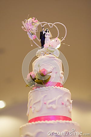 Top of Wedding Cake