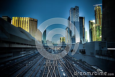 Toronto Railway Yard Union Station