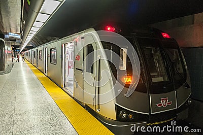 Toronto TTC subway train