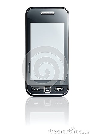 Touchscreen phone