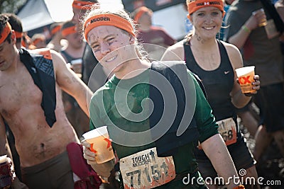 Tough Mudder: Happy Runners After the Race