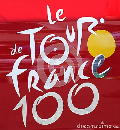 Tour de France 100 logo