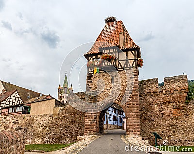 Tour de sorcières dans Chatenois, Alsace, France