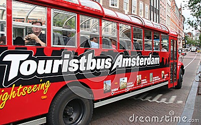 Tourist Bus Amsterdam