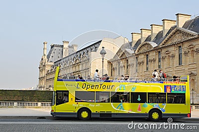 Tourists bus