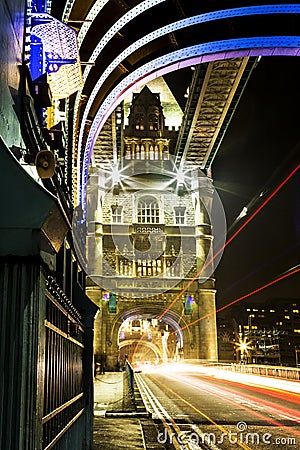 Tower Bridge Light Trails