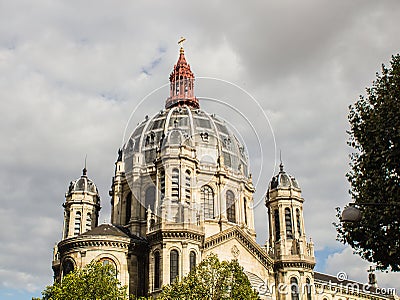 Tower of the Eglise Saint-Augustin in Paris, France