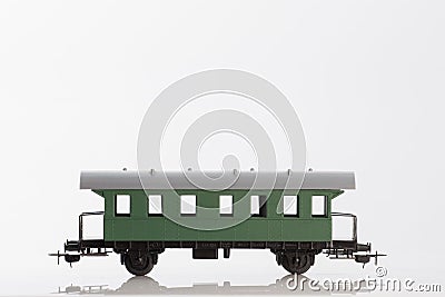Toy passenger rail car