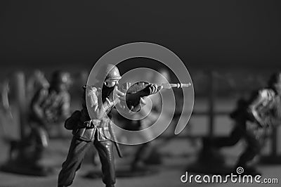 Toy Soldier with Rifle