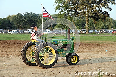 Tractor John Deere model A 1937