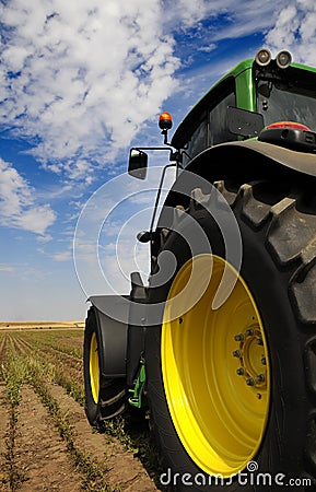 Tractor - modern agriculture equipment