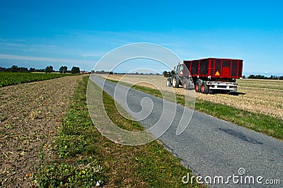 Tractor and trailer