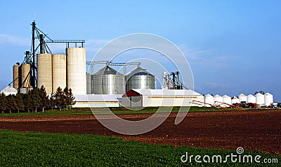 Traditional Farm with Silo