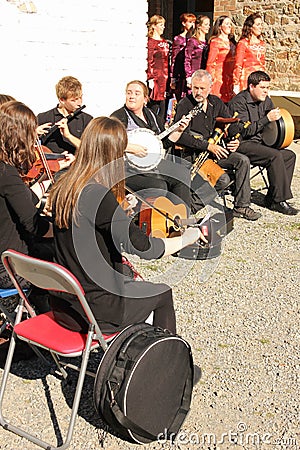 Traditional irish music and dance