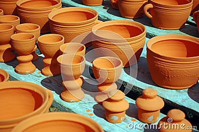 Traditional Polish pottery