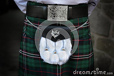 Traditional Scottish outfit