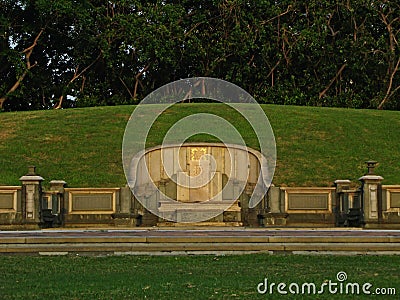 A traditional stone tomb