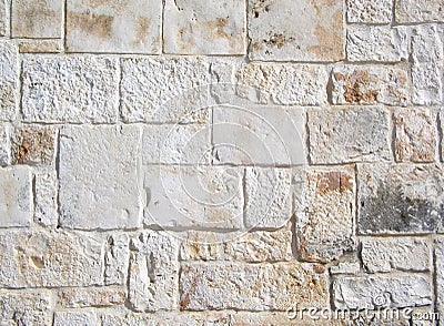 Traditional stones wall