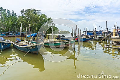 Traditional wooden boat