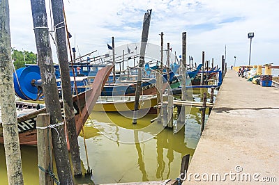 Traditional wooden boat