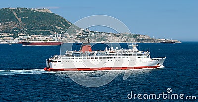 Traffic in the Strait of Gibraltar