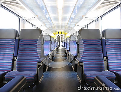 Train interior