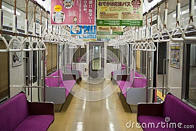 Train interior