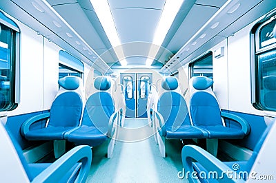 Train interior