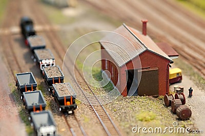 Train set freight