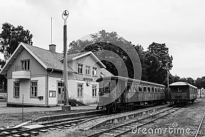 Train Station. Vadstena. Sweden