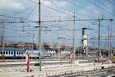Train Stop Railway Station Platform Network