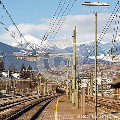 Train Tracks to the Mountains