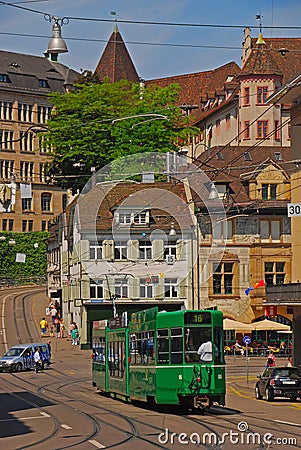 Tram No 16 in Basel