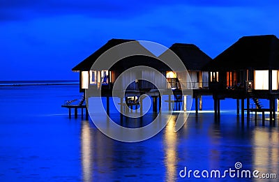 Tranquil Night of Water Villa *