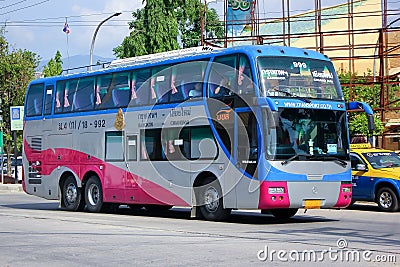 Transport government company Double deck benze VIP bus no.18-992.