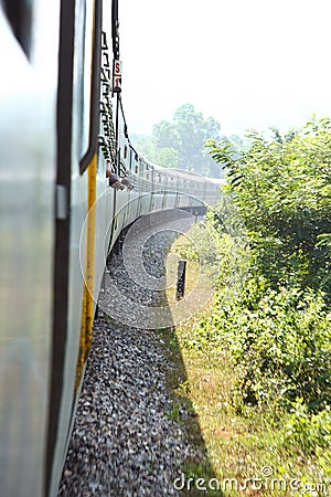 Traveling with train