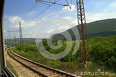 Travelling by train