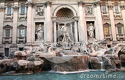 Trevi fountain Rome