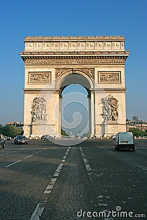 Triumphal Arch (Arc De Triomphe) Royalty Free