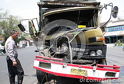 Truck accident crash