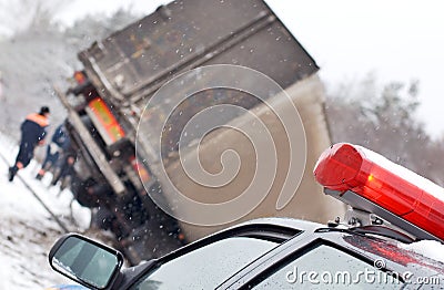 Truck crash