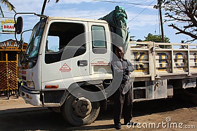 Truck driver. Mombasa.