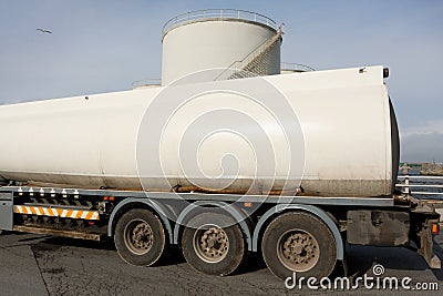 Truck With Fuel Tank