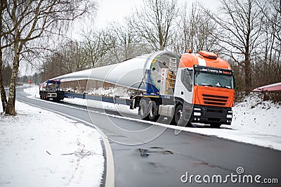 Truck Heavy Transport Windenergy