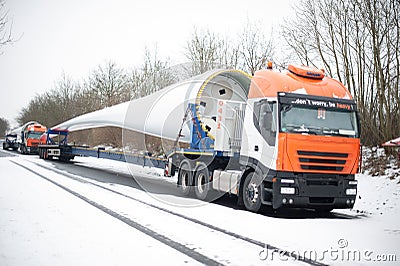 Truck Heavy Transport Windenergy