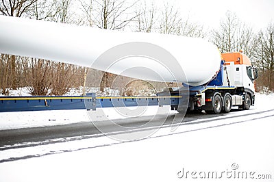 Truck Heavy Transport Windenergy