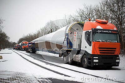 Truck Heavy Transport Windenergy