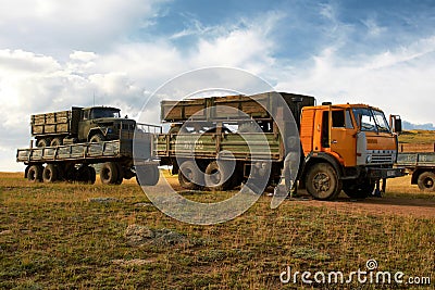 Trucking industry in Mongolia