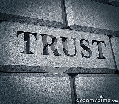 Trust Honor Financial Business Symbol Integrity De Royalty Free Stock Images - Image: 18271599