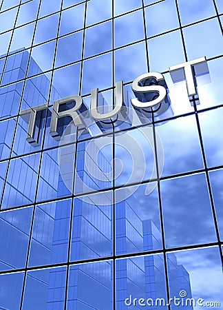 Trust on office building